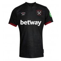 West Ham United Edson Alvarez #19 Vonkajší futbalový dres 2024-25 Krátky Rukáv